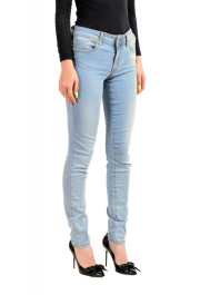 Just Cavalli Women's Light Blue Embroidered Skinny Leg Jeans : Picture 2