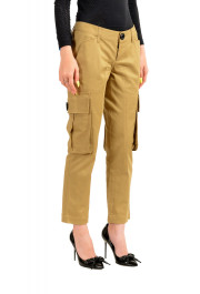 Dsquared2 Women's "ICON" Beige Cropped Cargo Pants : Picture 2