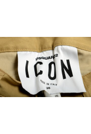 Dsquared2 Women's "ICON" Beige Cropped Cargo Pants : Picture 4