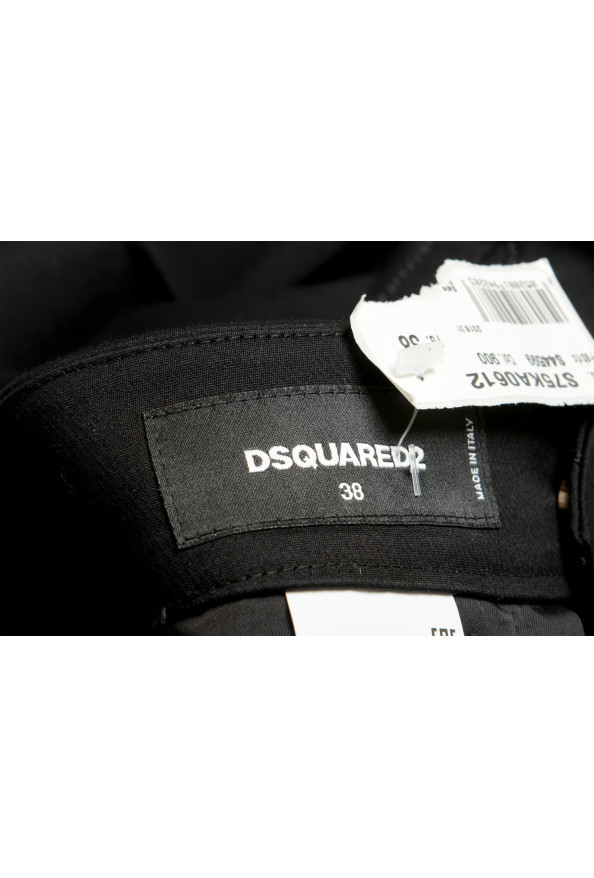 Dsquared2 Women's Black Silk Cropped Pants : Picture 4