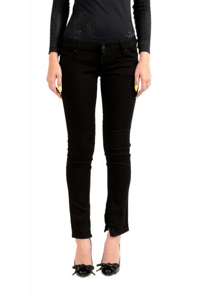 Dsquared2 Women's Black Straight Leg Skinny Jeans 