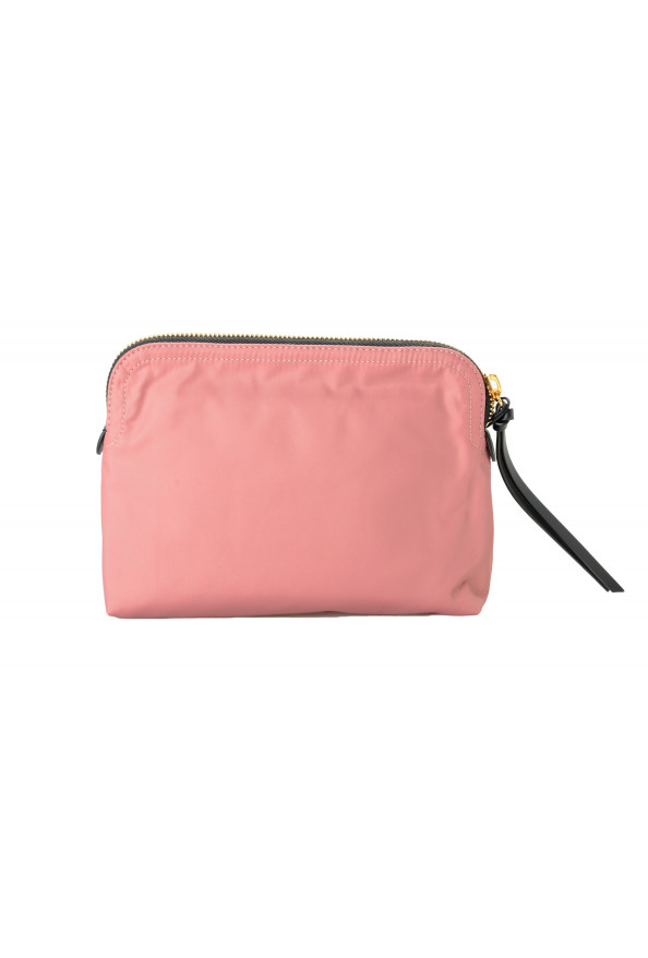 Burberry Women's Mauve Pink "Pouch" Canvas Clutch Cosmetic Bag: Picture 4