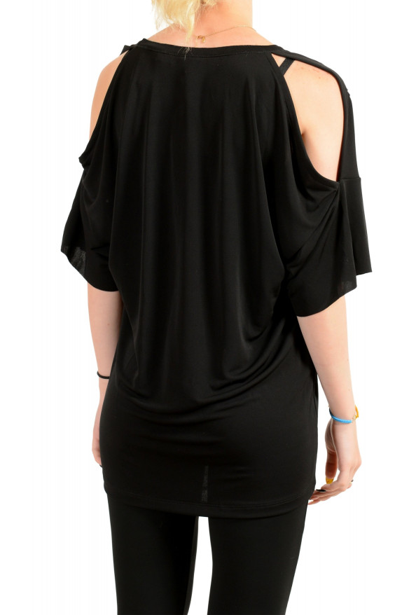 Just Cavalli Women's Black Embellished Blouse Top : Picture 3