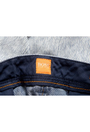 Hugo Boss Men's "Slender-ShortsW" Gray Slim Fit Flat Front Shorts : Picture 5