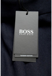 Hugo Boss Men's "Avanti_RW" Navy Blue Pleated Front Shorts : Picture 4