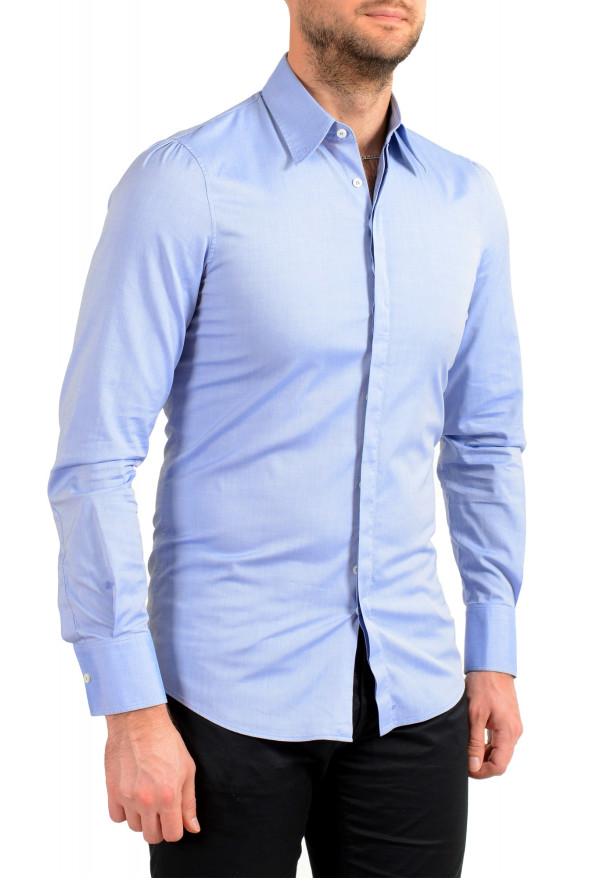 Dsquared2 Men's Blue Long Sleeve Casual Shirt