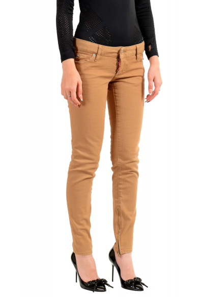 Dsquared2 Women's "Skinny Jean" Brown Skinny Jeans : Picture 2