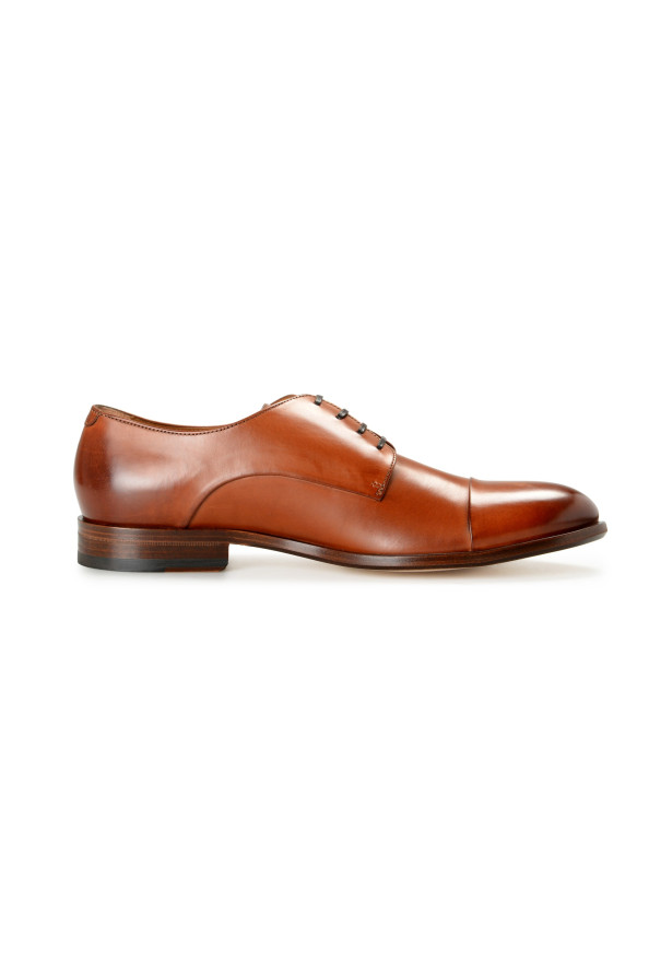 Hugo Boss Men's "Barkley_Derb-Buct" Medium Brown Leather Derby Shoes: Picture 4