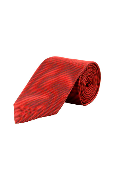 Hugo Boss Men's Multi-Color Plaid 100% Silk Hand Made in Italy Tie