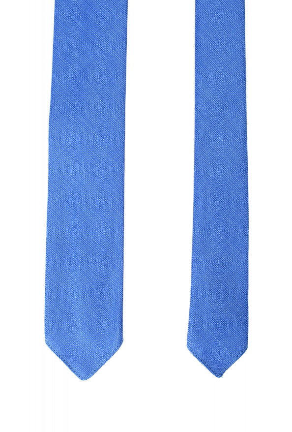 Hugo Boss Men's Blue 100% Virgin Wool Tie: Picture 2