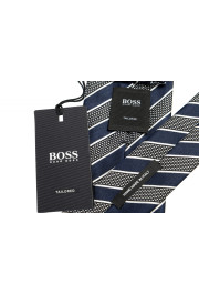 Hugo Boss Men's Multi-Color Striped 100% Silk Tie: Picture 4