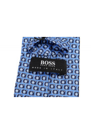Hugo Boss Men's Multi-Color Geometric Print 100% Silk Tie: Picture 3