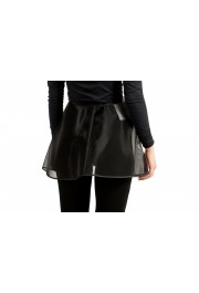 Just Cavalli Women's Black See Through Transparent A-Line Skirt : Picture 3