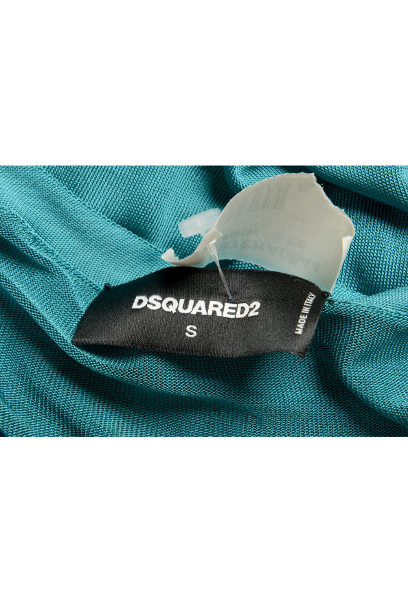 Dsquared2 Women's Teal Blue Pullover Cardigan Sweater : Picture 5