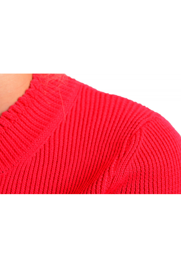 Maison Margiela Women's Pink Wool Crewneck Sweater : Picture 4