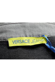 Versace Jeans Women's Gray Button Down Denim Jacket: Picture 5