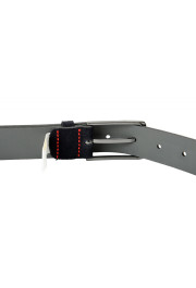 Hugo Boss Men's "Golia-Sd" Navy Blue Suede Leather Belt : Picture 5
