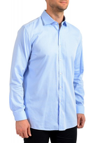 Hugo Boss Men's "EndersonX" Modern Fit Plaid Dress Shirt: Picture 2
