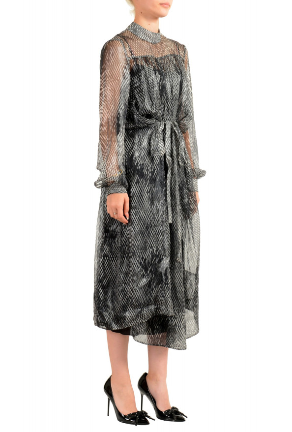 Hugo Boss Women's "Desomy" Silk See Through Midi Dress: Picture 2