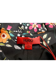 Hugo Boss Women's "Kobela-1" Multi-Color Floral Short Sleeve Fit & Flare Dress: Picture 5