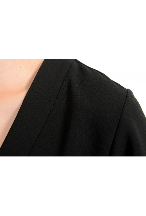 Hugo Boss Women's "Dakali" Black Short Sleeve Belted A-Line Dress: Picture 4