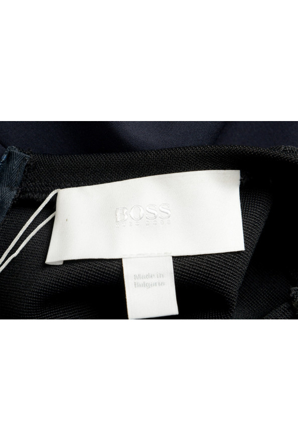 Hugo Boss Women's "Dualisa" Two Tone Wool Short Sleeve Pencil Dress : Picture 5