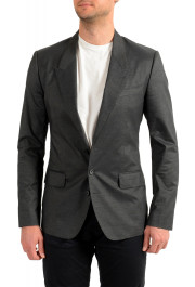 Dolce & Gabbana Men's "Sicilia" Silk Gray Striped Sport Coat Blazer 