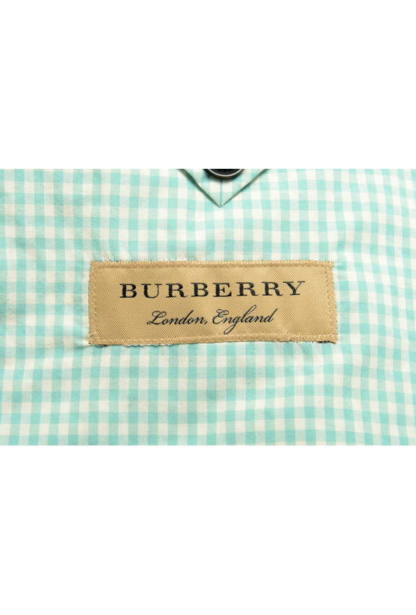 Burberry Men's 100% Cotton Plaid Two Button Sport Coat Blazer : Picture 5