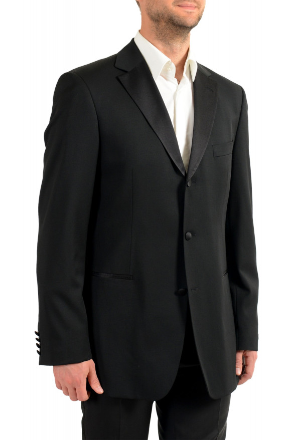Hugo Boss Men's "Visconti" Black 100% Wool Tuxedo Suit: Picture 5