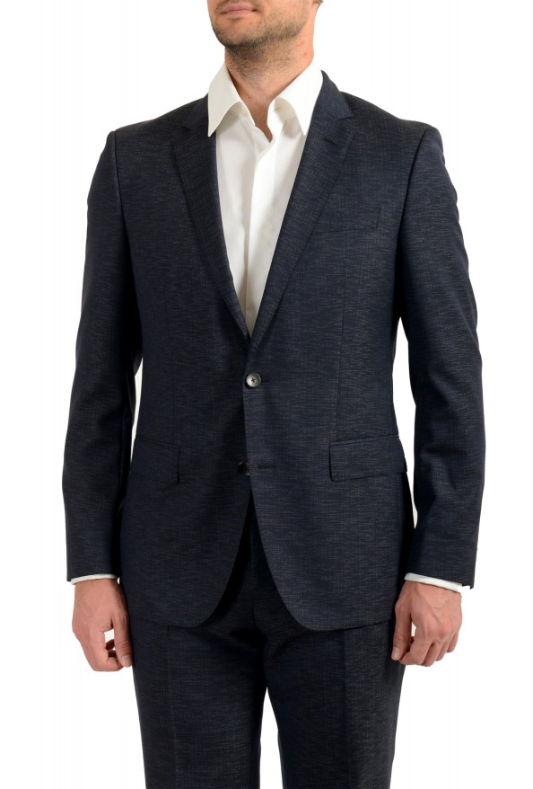 Hugo Boss Men's "Huge6/Genius5" Blue Wool Two Button Suit : Picture 4