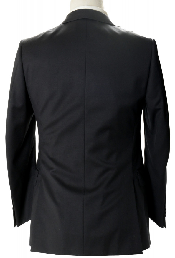 Zegna Men's Black 100% Wool Two Button Suit : Picture 3