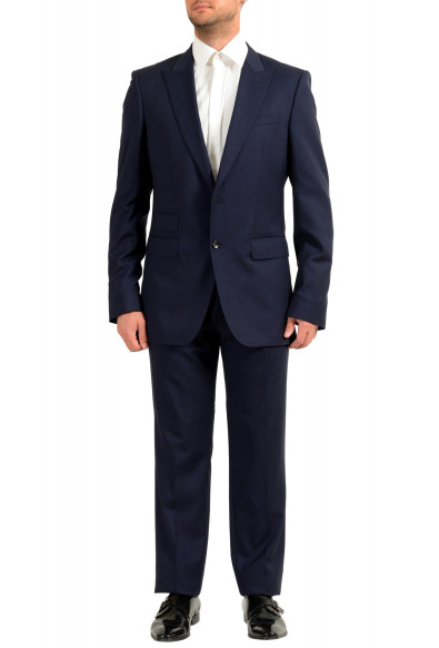 Hugo Boss Men's Helward4/Gelvin Slim Fit 100% Wool Two Button Suit 