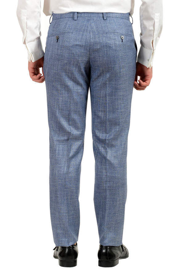 Hugo Boss Men's "Hutson5/Gander3" Slim Fit Light Blue Wool Two Button Suit: Picture 10