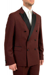 Hugo Boss Men's "Namil2/Bristow2" Slim Fit Vine Red Wool Double Breasted Suit: Picture 5