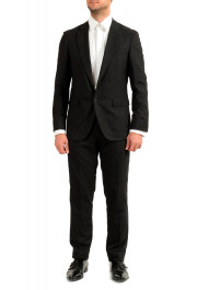 Hugo Boss Men's "F-Harversen2/Garvin" Slim Fit Plaid 100% Wool Two Button Suit