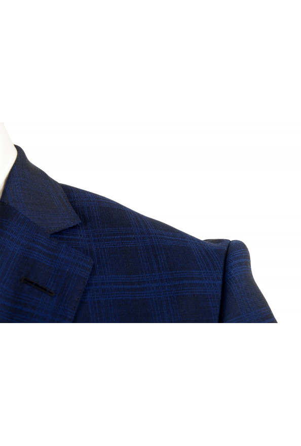 Hugo Boss Men's "Huge6/Genius5" Slim Fit Plaid 100% Wool Two Button Suit: Picture 7