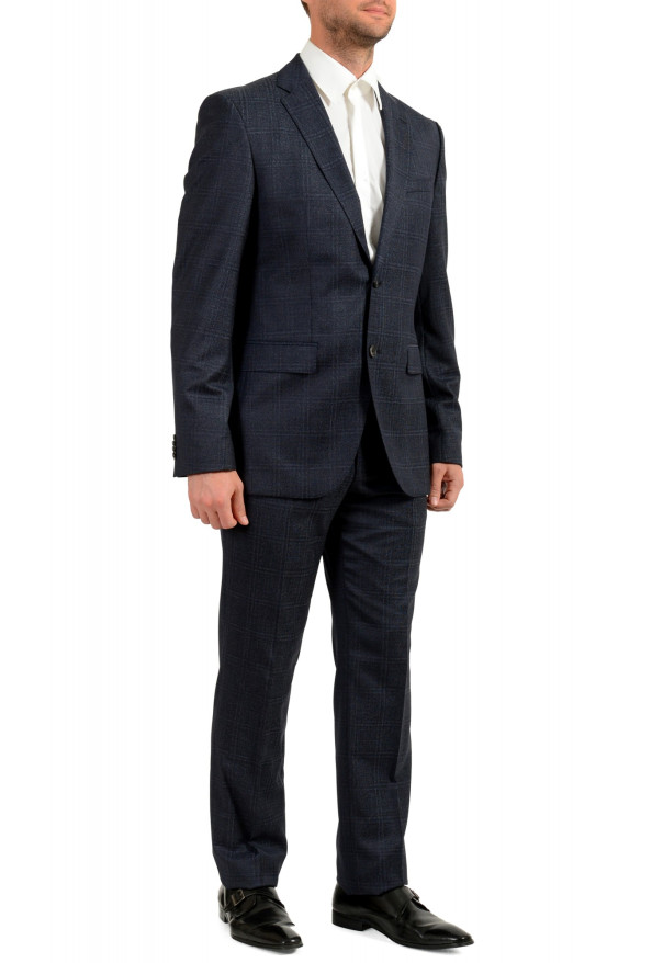 Hugo Boss Men's "Jackson/Lenon2" Regular Fit Plaid 100% Wool Two Button Suit: Picture 2
