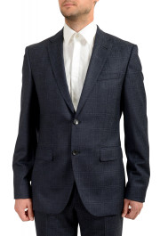 Hugo Boss Men's "Jackson/Lenon2" Regular Fit Plaid 100% Wool Two Button Suit: Picture 4