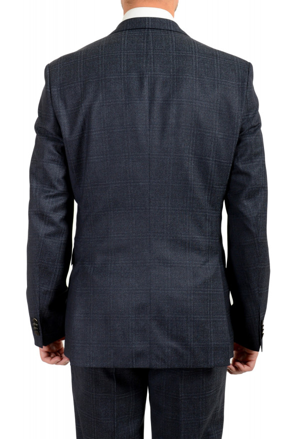 Hugo Boss Men's "Jackson/Lenon2" Regular Fit Plaid 100% Wool Two Button Suit: Picture 6