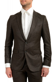 Hugo Boss Men's "Novan6/Ben2" Slim Fit Plaid 100% Wool Two Button Suit: Picture 4