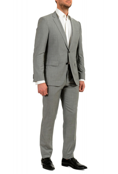 Hugo Boss Men's "Huge4/Genius3" Slim Fit Gray 100% Wool Two Button Suit: Picture 2