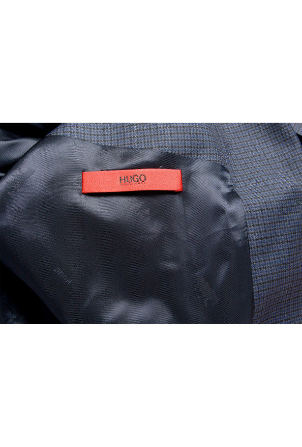 Hugo Boss Men's "Urban/Fargo 194F1" Regular Fit Plaid 100% Wool Two Button Suit: Picture 13