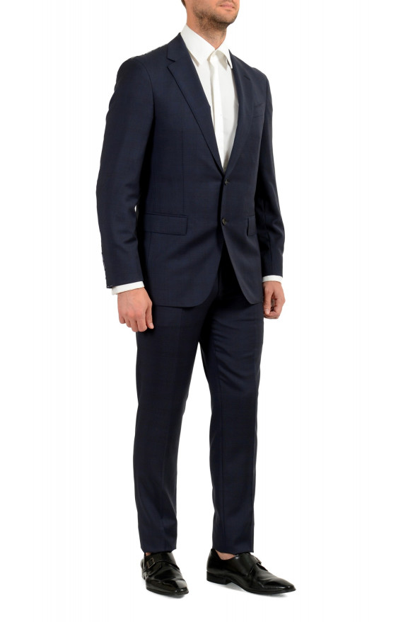 Hugo Boss Men's "F-Jacksen2/Lane2" Regular Fit Plaid 100% Wool Two Button Suit: Picture 2