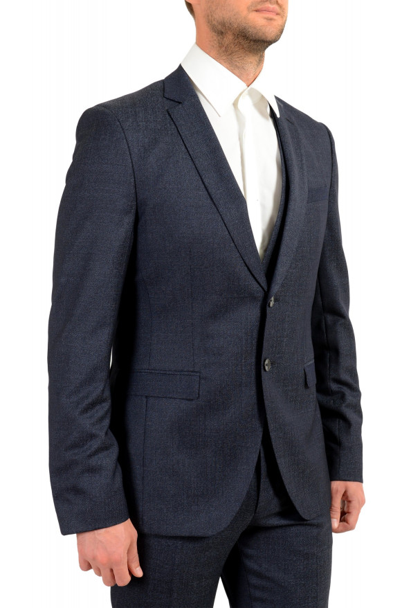 Hugo Boss Men's "Reymond/Wenten WE1" Extra Slim Fit 100% Wool Three Piece Suit: Picture 5