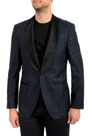 Hugo Boss Men's "T-Herve" Slim Fit Wool One Button Tuxedo Blazer