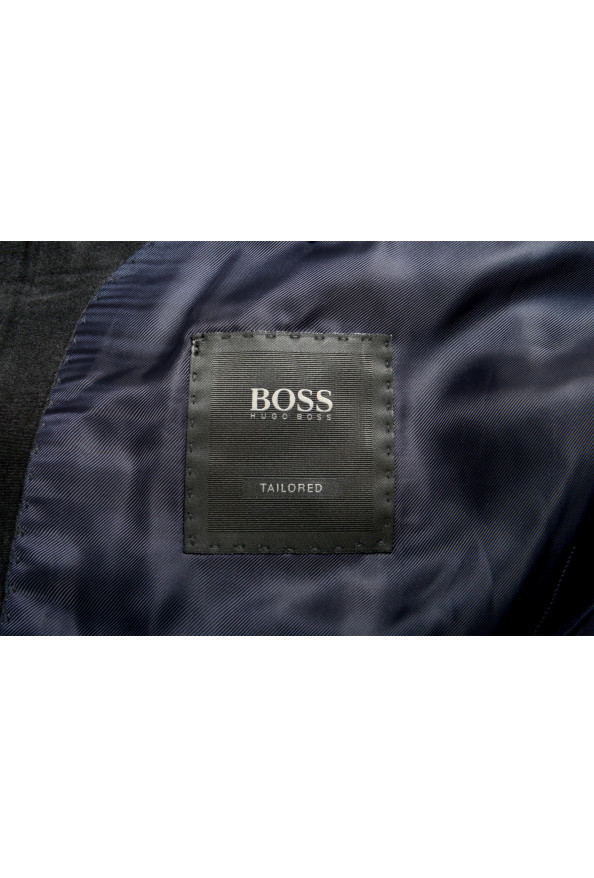 Hugo Boss Men's "T-Herve" Slim Fit Wool One Button Tuxedo Blazer: Picture 6
