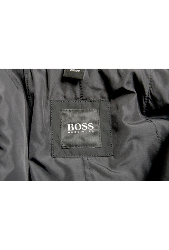 Hugo Boss Men's "Coxtan6" Navy Blue Wool Cashmere Coat : Picture 6