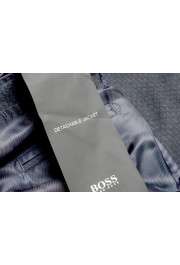 Hugo Boss Men's "T-Lennard4" Regular Fit Blue Wool Cashmere Coat : Picture 10