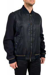 Hugo Boss Men's "Cabe-WS" Blue Insulated Bomber Jacket : Picture 2