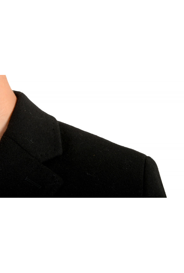 Hugo Boss Men's "Stratus3" Regular Fit Black Wool Cashmere Coat: Picture 4